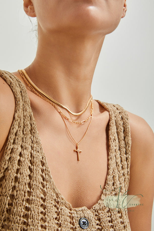 Minimalist Flat Snake Chain Necklace / Bracelet | 925 Sterling Silver | 18K Fine Gold