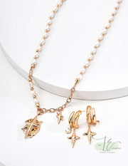 Luxury-packaged Moon Star Necklace in a gift box – ideal for birthdays or anniversaries. Features tarnish-resistant 18K gold plating over durable sterling silver.